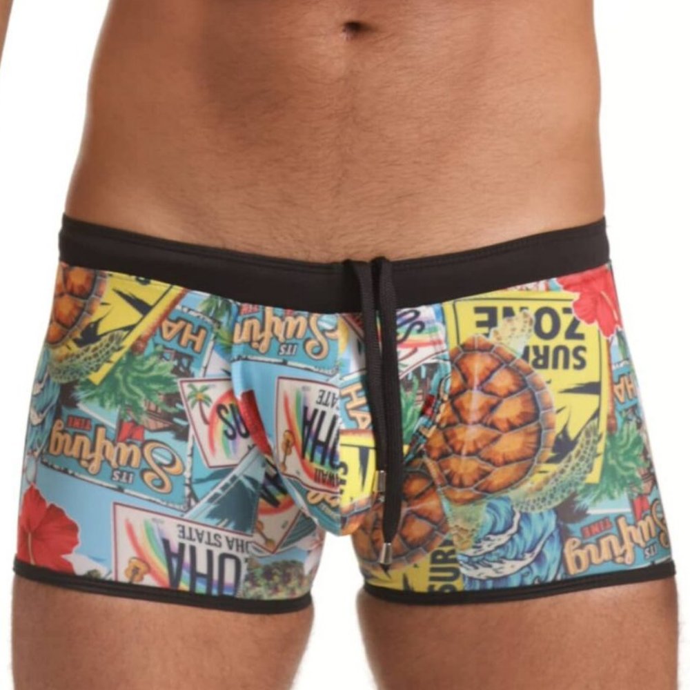 GIGO SEVENTIES SWIM TRUNK